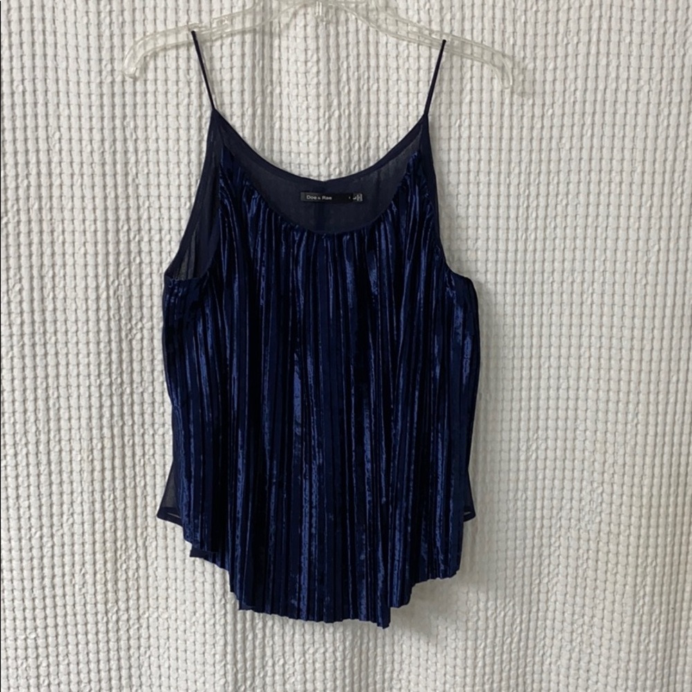 Blue Velvet Going Out Top 💙